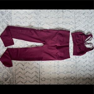 Workout clothing set